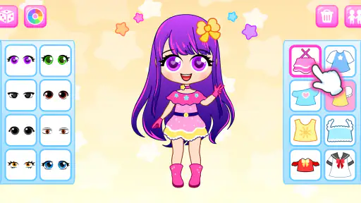 Lalki Chibi - Gry Dziewcząt screenshot