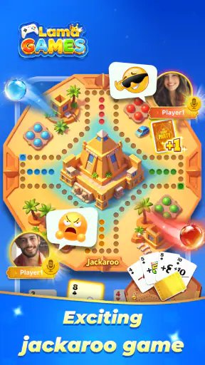 Lama Games - Ludo & Jackaroo screenshot 1
