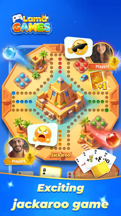 Lama Games - Ludo & Jackaroo screenshot 1
