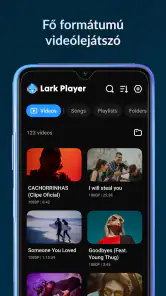 Lark Player: Odtwarzacz muzyki screenshot