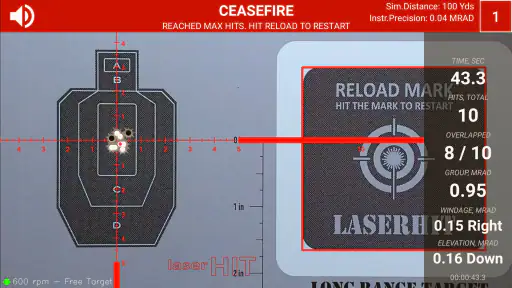 LaserHIT screenshot
