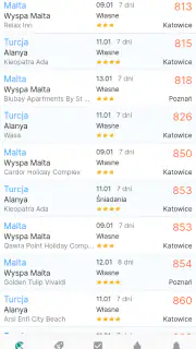Lastminuter screenshot 1