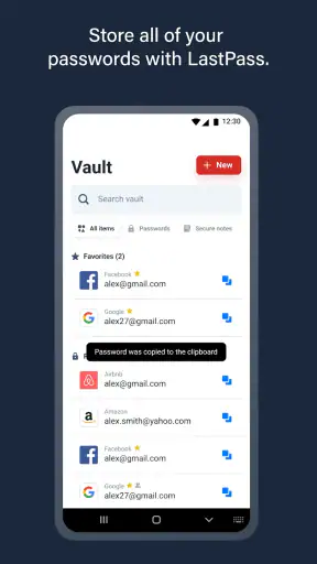 LastPass Password Manager screenshot 1