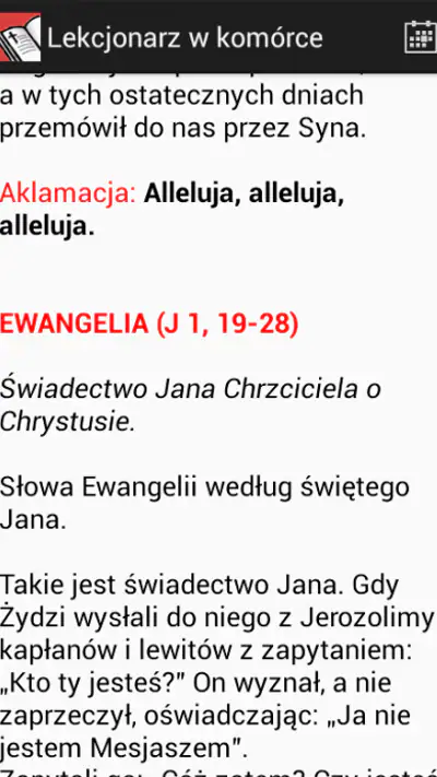 Lekcjonarz. Słowo Boże na dziś screenshot 1