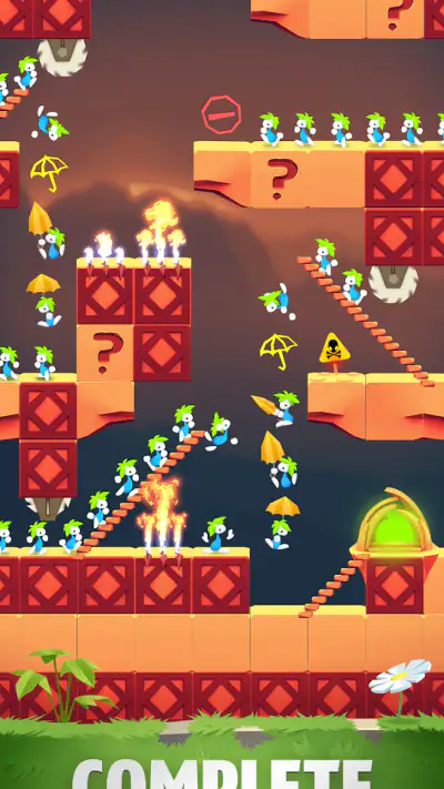 Lemmings screenshot 1
