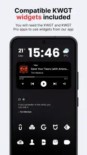 Lena White: Glyph Icon Pack screenshot 3