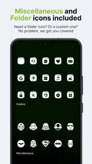 Lena White: Glyph Icon Pack screenshot 5