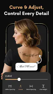lettering Tattoo - Font Design screenshot 4