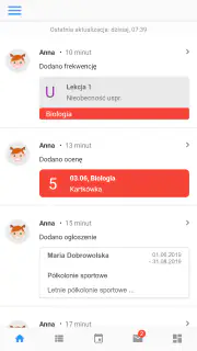 Librus screenshot 1