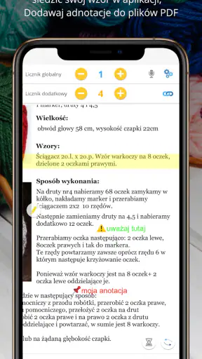 Licznik Rzędów screenshot 1