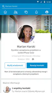 LinkedIn screenshot 1