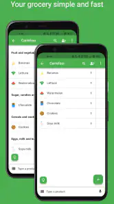 Lista zakupów i spiżarnia screenshot