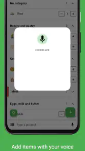 Lista zakupów i spiżarnia screenshot