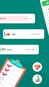 Lista żywności i zakupy screenshot