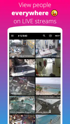 Live Camera — nadzór wideo screenshot 1