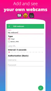 Live Camera — nadzór wideo screenshot