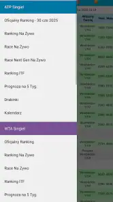 Live Tennis Rankings / LTR screenshot