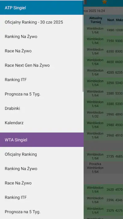 Live Tennis Rankings / LTR screenshot 1