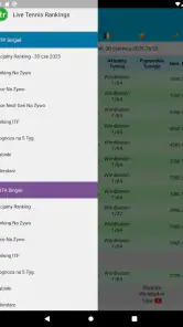 Live Tennis Rankings / LTR screenshot