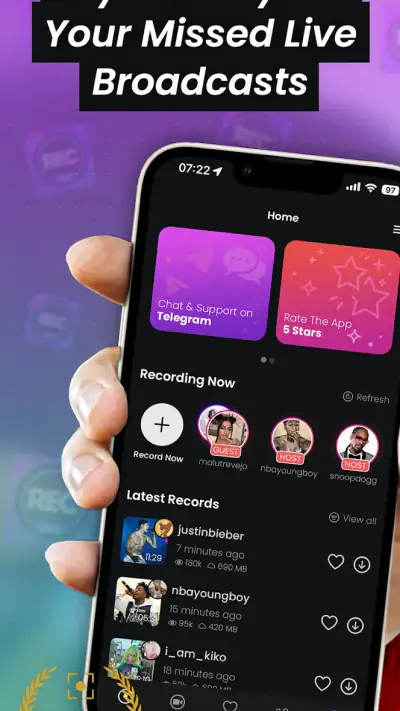 Live Video Recorder - GREC screenshot 1