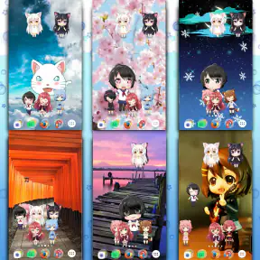 Lively Anime Live Wallpaper screenshot 5