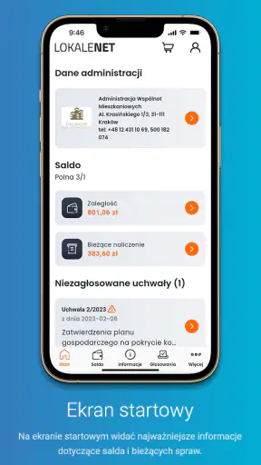 LokaleNET screenshot 1