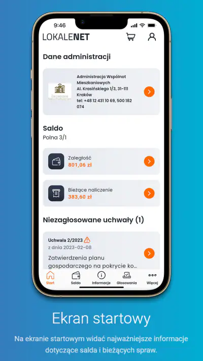 LokaleNET screenshot 1