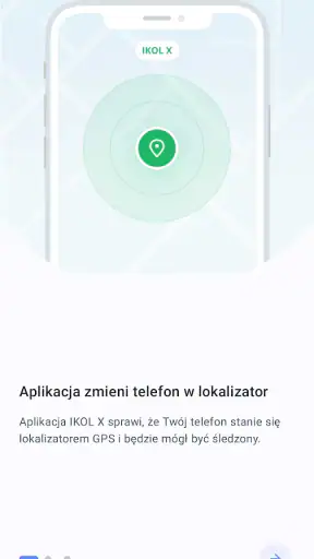 Lokalizacja telefonu IKOL X screenshot 1