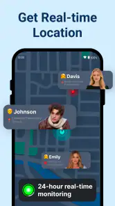 Lokalizator telefonu screenshot