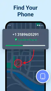 Lokalizator telefonu screenshot