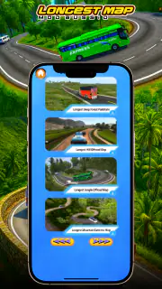 Longest Map Mod Bussid screenshot 1