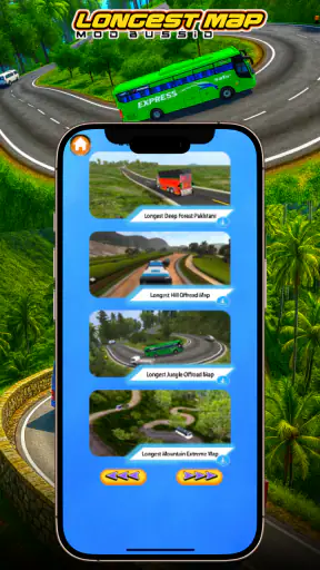 Longest Map Mod Bussid screenshot 1