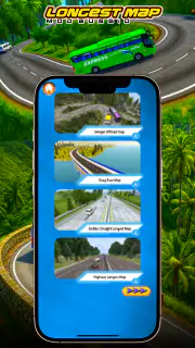 Longest Map Mod Bussid screenshot 4