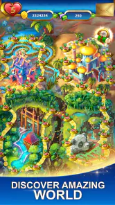 Lost Jewels - Match 3 Puzzle screenshot