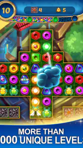 Lost Jewels - Match 3 Puzzle screenshot