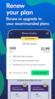 Lyca Mobile UK screenshot 3
