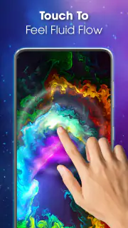 Magic Fluid live wallpaper 4D screenshot 3