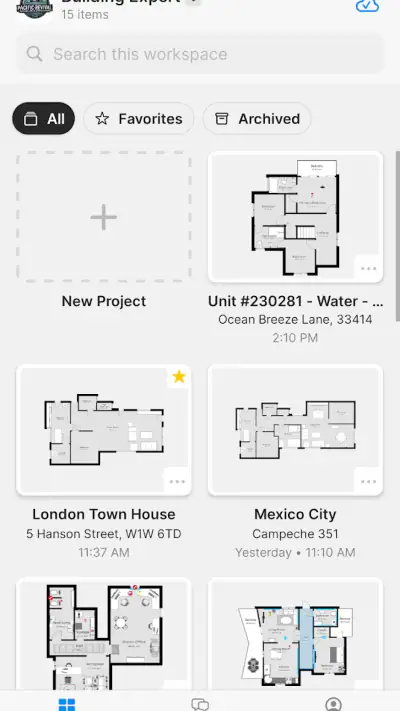 magicplan screenshot 1