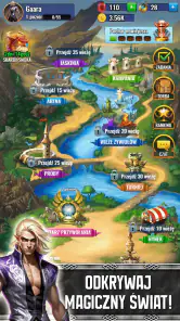 Magiczny Świat Match-3 RPG screenshot