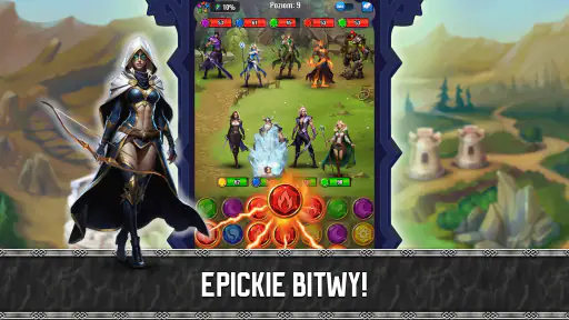 Magiczny Świat Match-3 RPG screenshot