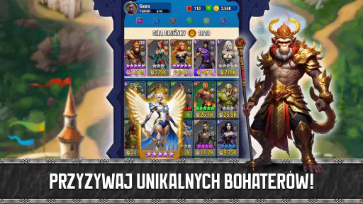Magiczny Świat Match-3 RPG screenshot