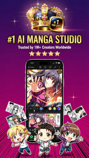 Manga Studio: AI Comic Maker screenshot 1