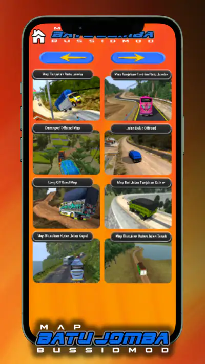 Map Batu Jomba Bussid screenshot 1