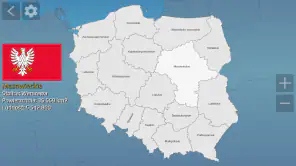 Mapa Polski Quiz screenshot 1