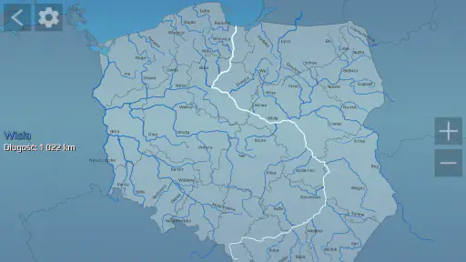 Mapa Polski Quiz screenshot 3