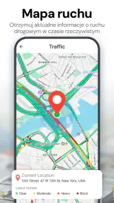 Mapa satelitarna GPS ziemia screenshot