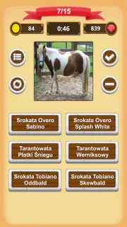 Maści Koni - Quiz screenshot 6