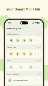 Material Capsule: Dynamic UI screenshot