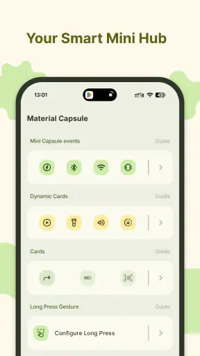 Material Capsule: Dynamic UI screenshot 1