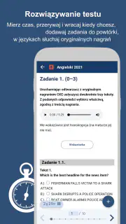 Matura - testy i zadania screenshot 5